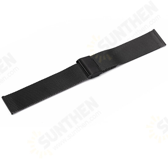 22mm Mesh Watch Band Watch Strap for Solar/ HuWatch GT/ Xiaomi Watch Color/ BW-HL3 BW-AT1/ Amazfit GTR 47MM Non-original