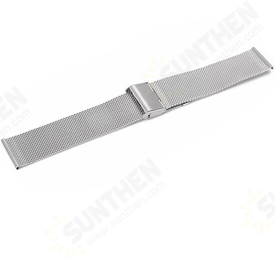 22mm Mesh Watch Band Watch Strap for Solar/ HuWatch GT/ Xiaomi Watch Color/ BW-HL3 BW-AT1/ Amazfit GTR 47MM Non-original