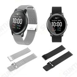 22mm Mesh Watch Band Watch Strap for Solar/ HuWatch GT/ Xiaomi Watch Color/ BW-HL3 BW-AT1/ Amazfit GTR 47MM Non-original 22mm Mesh Watch Band Watch Strap for Solar/ HuWatch GT/ Xiaomi Watch Color/ BW-HL3 BW-AT1/ Amazfit GTR 47MM Non-original