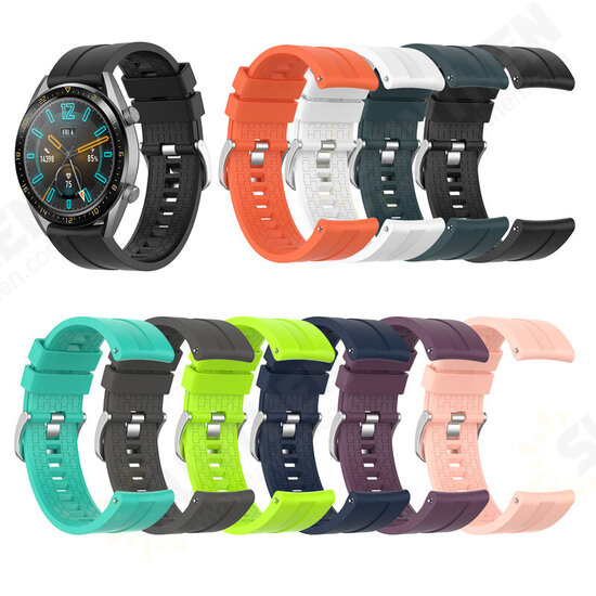 22mm Multi-color Silicone Replacement Strap Smart Watch Band For HuWatch GT / GT2 22mm Multi-color Silicone Replacement Strap Smart Watch Band For HuWatch GT / GT2