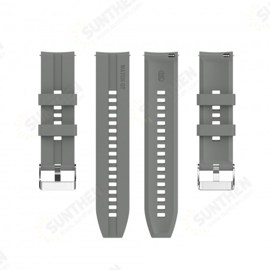 22mm Multi-color Silicone Replacement Strap Smart Watch Band For HuWatch GT2 46MM/GT2 Pro