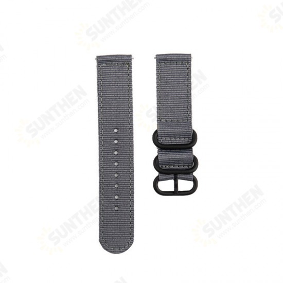 22mm Nylon Smart Watch Band Replacement Strap For Solar Xiaomi Solar Non-original