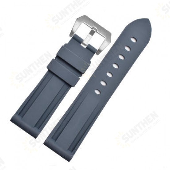 22mm Replacement Durable Silicone Metal Buckle Watch Band Strap for HuWatch GT Magic Smart Watch 22mm Replacement Durable Silicone Metal Buckle Watch Band Strap for HuWatch GT Magic Smart Watch
