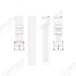 22mm Silicone Dot Pattern Smart Watch Band Replacement Strap For Ticwatch pro2020/Ticwatch GTX