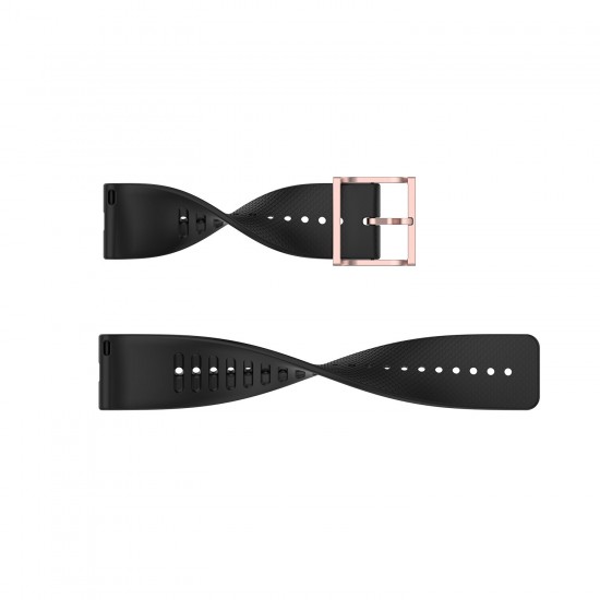 22mm Silicone Dot Pattern Smart Watch Band Replacement Strap For Ticwatch pro2020/Ticwatch GTX
