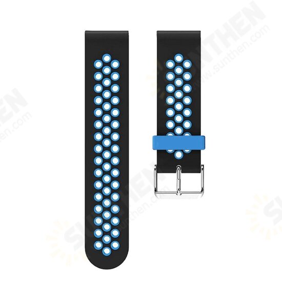 22mm Silicone Stomata Smart Watch Band Replacement Strap For Xiaomi Watch Color 22mm Silicone Stomata Smart Watch Band Replacement Strap For Xiaomi Watch Color