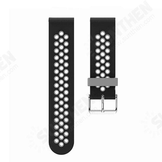 22mm Silicone Stomata Smart Watch Band Replacement Strap For Xiaomi Watch Color 22mm Silicone Stomata Smart Watch Band Replacement Strap For Xiaomi Watch Color
