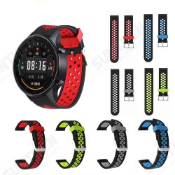22mm Silicone Stomata Smart Watch Band Replacement Strap For Xiaomi Watch Color 22mm Silicone Stomata Smart Watch Band Replacement Strap For Xiaomi Watch Color
