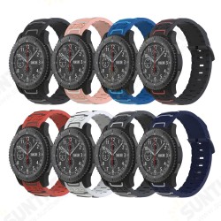 22mm Silicone Watch Band Soft Watch Strap for Samsung Gear S3 Frontier/Classic 22mm Silicone Watch Band Soft Watch Strap for Samsung Gear S3 Frontier/Classic