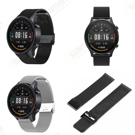 22mm Stainless Steel Smart Watch Band For Xiaomi Watch Color Non-original 22mm Stainless Steel Smart Watch Band For Xiaomi Watch Color Non-original