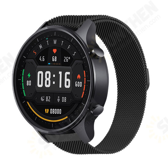 22mm Stainless Steel Smart Watch Band Milan Magnetic Replacement Strap For Xiaomi Watch Color Non-original 22mm Stainless Steel Smart Watch Band Milan Magnetic Replacement Strap For Xiaomi Watch Color Non-original