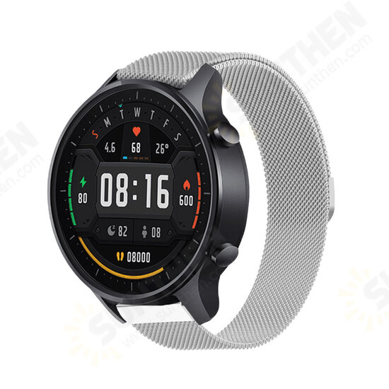 22mm Stainless Steel Smart Watch Band Milan Magnetic Replacement Strap For Xiaomi Watch Color Non-original 22mm Stainless Steel Smart Watch Band Milan Magnetic Replacement Strap For Xiaomi Watch Color Non-original