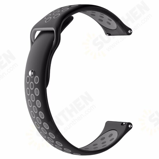 22mm Stomata Silicone Smart Watch Band For Xiaomi Watch Color Non-original 22mm Stomata Silicone Smart Watch Band For Xiaomi Watch Color Non-original