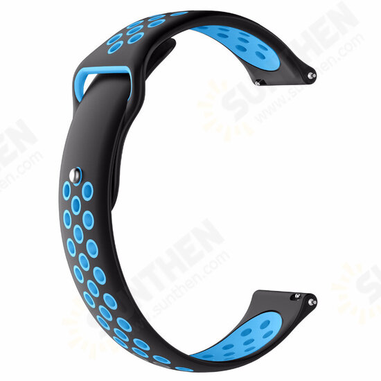 22mm Stomata Silicone Smart Watch Band For Xiaomi Watch Color Non-original 22mm Stomata Silicone Smart Watch Band For Xiaomi Watch Color Non-original