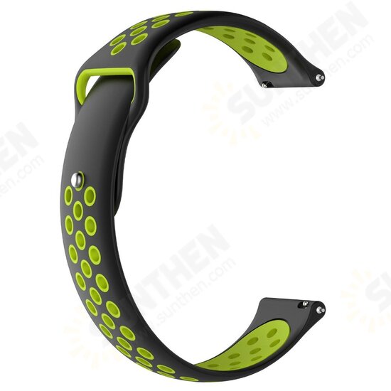 22mm Stomata Silicone Smart Watch Band For Xiaomi Watch Color Non-original 22mm Stomata Silicone Smart Watch Band For Xiaomi Watch Color Non-original