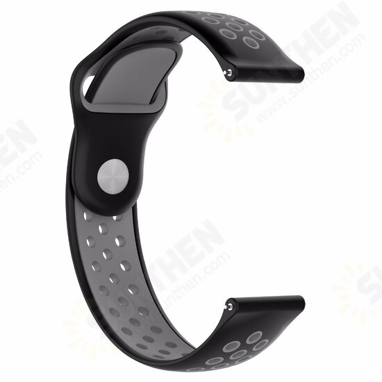 22mm Stomata Silicone Smart Watch Band For Xiaomi Watch Color Non-original 22mm Stomata Silicone Smart Watch Band For Xiaomi Watch Color Non-original