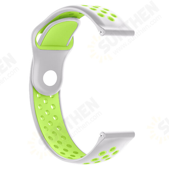 22mm Stomata Silicone Smart Watch Band For Xiaomi Watch Color Non-original 22mm Stomata Silicone Smart Watch Band For Xiaomi Watch Color Non-original