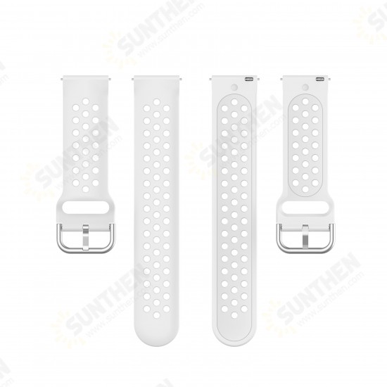 22mm Stomatal Silicone Smart Watch Band Replacement Strap For HuWatch GT2 46MM/Honor Magic Watch 2 46MM 22mm Stomatal Silicone Smart Watch Band Replacement Strap For HuWatch GT2 46MM/Honor Magic Watch 2 46MM