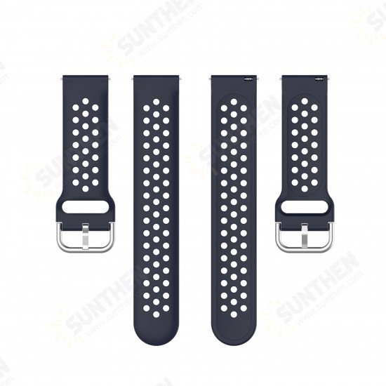 22mm Stomatal Silicone Smart Watch Band Replacement Strap For HuWatch GT2 46MM/Honor Magic Watch 2 46MM 22mm Stomatal Silicone Smart Watch Band Replacement Strap For HuWatch GT2 46MM/Honor Magic Watch 2 46MM