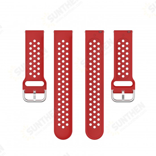 22mm Stomatal Silicone Smart Watch Band Replacement Strap For HuWatch GT2 46MM/Honor Magic Watch 2 46MM 22mm Stomatal Silicone Smart Watch Band Replacement Strap For HuWatch GT2 46MM/Honor Magic Watch 2 46MM