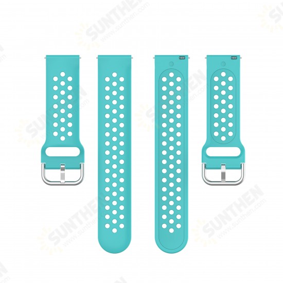 22mm Stomatal Silicone Smart Watch Band Replacement Strap For HuWatch GT2 46MM/Honor Magic Watch 2 46MM 22mm Stomatal Silicone Smart Watch Band Replacement Strap For HuWatch GT2 46MM/Honor Magic Watch 2 46MM