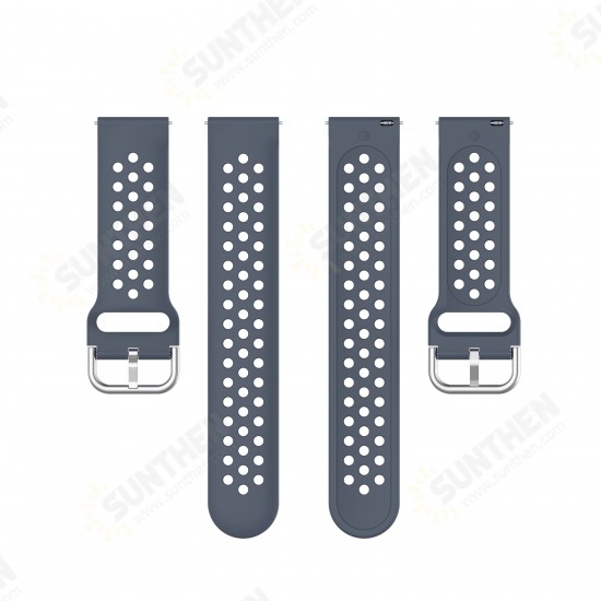 22mm Stomatal Silicone Smart Watch Band Replacement Strap For HuWatch GT2 46MM/Honor Magic Watch 2 46MM 22mm Stomatal Silicone Smart Watch Band Replacement Strap For HuWatch GT2 46MM/Honor Magic Watch 2 46MM