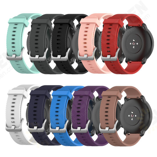 22mm Texture Silicone Replacement Strap Smart Watch Band For Amazfit GTR 47MM 22mm Texture Silicone Replacement Strap Smart Watch Band For Amazfit GTR 47MM