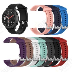 22mm Texture Silicone Replacement Strap Smart Watch Band For Amazfit GTR 47MM 22mm Texture Silicone Replacement Strap Smart Watch Band For Amazfit GTR 47MM