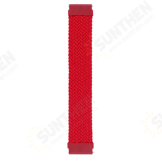 22mm Universal Nylon Braided Replacement Strap Smart Watch Band For Samsung Galaxy Watch 3 45MM/Samsung Galaxy Watch 46MM 22mm Universal Nylon Braided Replacement Strap Smart Watch Band For Samsung Galaxy Watch 3 45MM/Samsung Galaxy Watch 46MM