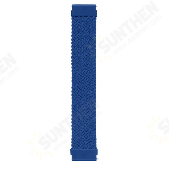 22mm Universal Nylon Braided Replacement Strap Smart Watch Band For Samsung Galaxy Watch 3 45MM/Samsung Galaxy Watch 46MM 22mm Universal Nylon Braided Replacement Strap Smart Watch Band For Samsung Galaxy Watch 3 45MM/Samsung Galaxy Watch 46MM