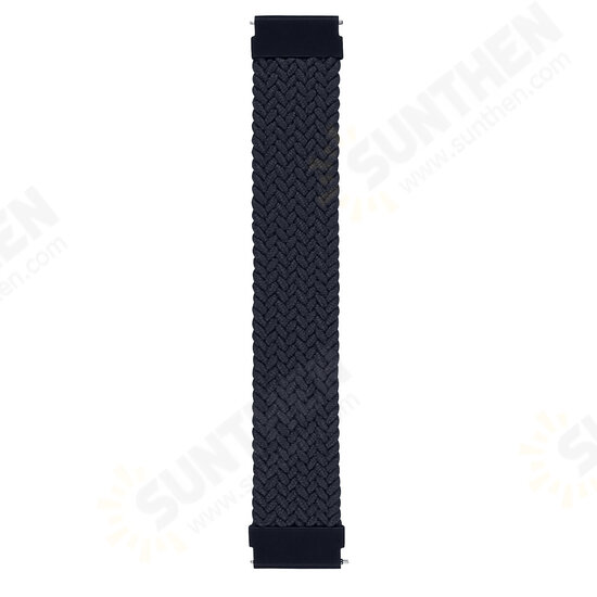 22mm Universal Nylon Braided Replacement Strap Smart Watch Band For Samsung Galaxy Watch 3 45MM/Samsung Galaxy Watch 46MM 22mm Universal Nylon Braided Replacement Strap Smart Watch Band For Samsung Galaxy Watch 3 45MM/Samsung Galaxy Watch 46MM