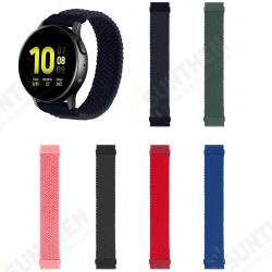 22mm Universal Nylon Braided Replacement Strap Smart Watch Band For Samsung Galaxy Watch 3 45MM/Samsung Galaxy Watch 46MM 22mm Universal Nylon Braided Replacement Strap Smart Watch Band For Samsung Galaxy Watch 3 45MM/Samsung Galaxy Watch 46MM