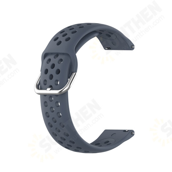 22mm Universal Pure Color Watch Band Silicone Watch Strap Replacement for Solar / HuWatch GT / Xiaomi Watch Color Non-original 22mm Universal Pure Color Watch Band Silicone Watch Strap Replacement for Solar / HuWatch GT / Xiaomi Watch Color Non-original