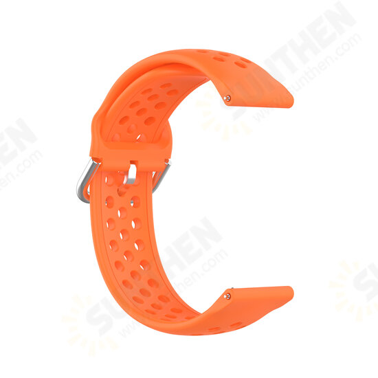 22mm Universal Pure Color Watch Band Silicone Watch Strap Replacement for Solar / HuWatch GT / Xiaomi Watch Color Non-original 22mm Universal Pure Color Watch Band Silicone Watch Strap Replacement for Solar / HuWatch GT / Xiaomi Watch Color Non-original