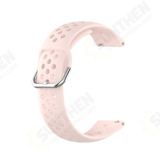 22mm Universal Pure Color Watch Band Silicone Watch Strap Replacement for Solar / HuWatch GT / Xiaomi Watch Color Non-original 22mm Universal Pure Color Watch Band Silicone Watch Strap Replacement for Solar / HuWatch GT / Xiaomi Watch Color Non-original