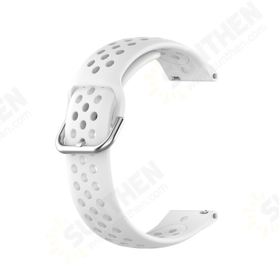22mm Universal Pure Color Watch Band Silicone Watch Strap Replacement for Solar / HuWatch GT / Xiaomi Watch Color Non-original 22mm Universal Pure Color Watch Band Silicone Watch Strap Replacement for Solar / HuWatch GT / Xiaomi Watch Color Non-original