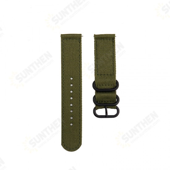 22mm Universal Replacement Nylon Braided Watch Band Strap for Solar LS05 Watch 22mm Universal Replacement Nylon Braided Watch Band Strap for Solar LS05 Watch