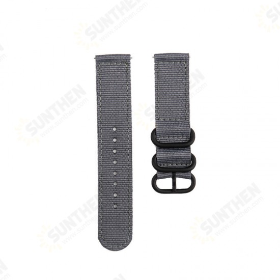 22mm Universal Replacement Nylon Braided Watch Band Strap for Solar LS05 Watch 22mm Universal Replacement Nylon Braided Watch Band Strap for Solar LS05 Watch