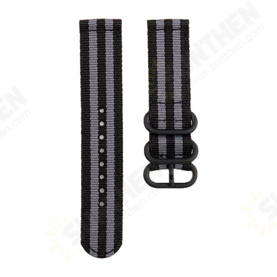 22mm Universal Replacement Nylon Braided Watch Band Strap for Solar LS05 Watch 22mm Universal Replacement Nylon Braided Watch Band Strap for Solar LS05 Watch