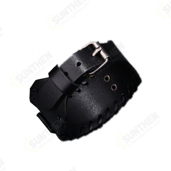 22mm Universal Retro Punk Leather Watch Band Strap Replacement for Amazfit GTR 2 / 3 / HuWatch GT 2 22mm Universal Retro Punk Leather Watch Band Strap Replacement for Amazfit GTR 2 / 3 / HuWatch GT 2