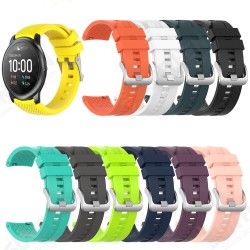 22mm Universal Watch Band Cros Grain Watch Strap for Solar/ HuWatch GT/ Xiaomi Watch Color/ BW-HL3 BW-AT1/ Amazfit GTR 47MM Non-original