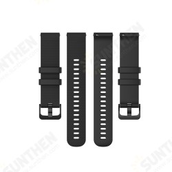 22mm Universal Watch Band Texture Watch Strap for Solar/ HuWatch GT/ Xiaomi Watch Color/ BW-HL3 BW-AT1/ Amazfit GTR 47MM Non-original