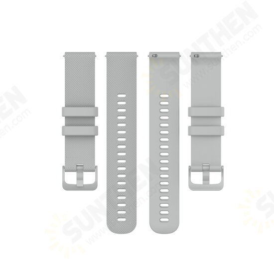 22mm Universal Watch Band Texture Watch Strap for Solar/ HuWatch GT/ Xiaomi Watch Color/ BW-HL3 BW-AT1/ Amazfit GTR 47MM Non-original