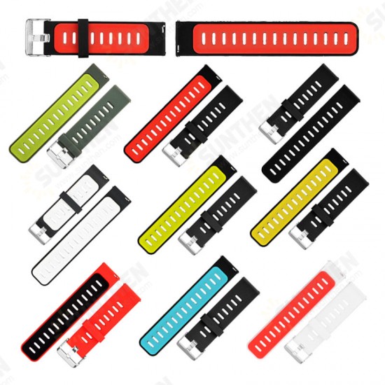 22mm Universial Replacement Silicone Watch Band for Xiaomi Amazfit Smart Watch HuWatch 2 Non-original