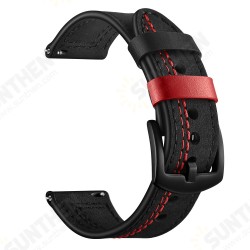 22mm Width First-Layer Genuine Leather Watch Band Strap Replacement for Samsung Galaxy Gear S3 Ticwatch Huami Watch MOTO 360 22mm Width First-Layer Genuine Leather Watch Band Strap Replacement for Samsung Galaxy Gear S3 Ticwatch Huami Watch MOTO 360
