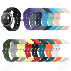 22mm Width Universal Pure Sport Soft Silicone Watch Band Strap Replacement for Samsung Galaxy Watch 3 45mm Solar LS05 Amazfit GTR 47mm 22mm Width Universal Pure Sport Soft Silicone Watch Band Strap Replacement for Samsung Galaxy Watch 3 45mm Solar LS05 Amazfit GTR 47mm