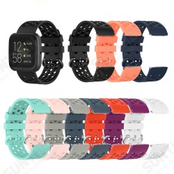 23mm Watch Band Strap for Fitbit Versa 2 With Head Grain Fit Seamless Sports Smart Watch 23mm Watch Band Strap for Fitbit Versa 2 With Head Grain Fit Seamless Sports Smart Watch