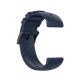 24mm Twill Silicone Replacement Strap Smart Watch Band for Sunnto 9