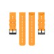 24mm Twill Silicone Replacement Strap Smart Watch Band for Sunnto 9