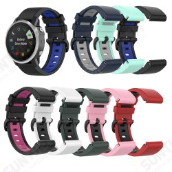 26MM Colorful Watch Strap for Garmin Fenix 6X Smart Watch 26MM Colorful Watch Strap for Garmin Fenix 6X Smart Watch